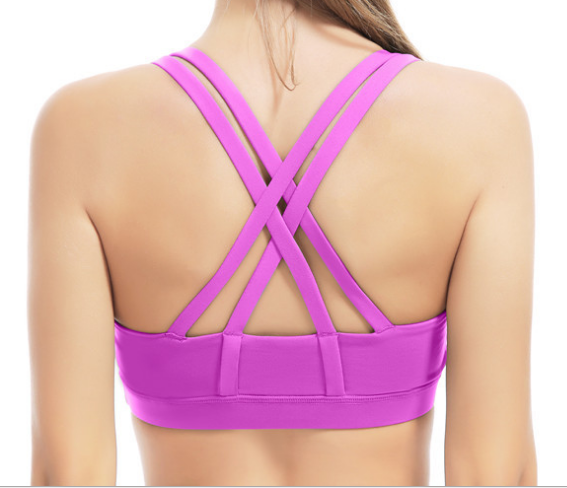 Athletic Sports Bra Performance Sports for Gym Yoga Exercise Running Seamless Padded Sports Bra Au+hentic Sport Spot