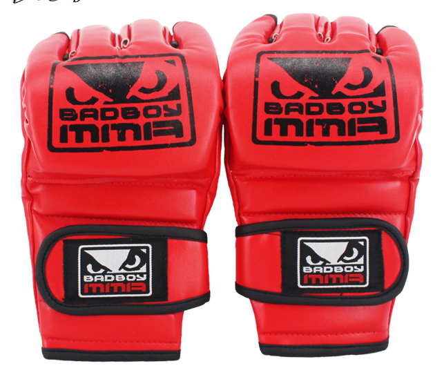 MMA half finger boxing gloves Adult MMA Half Gloves Kickboxing gloves training Gloves Au+hentic Sport Spot