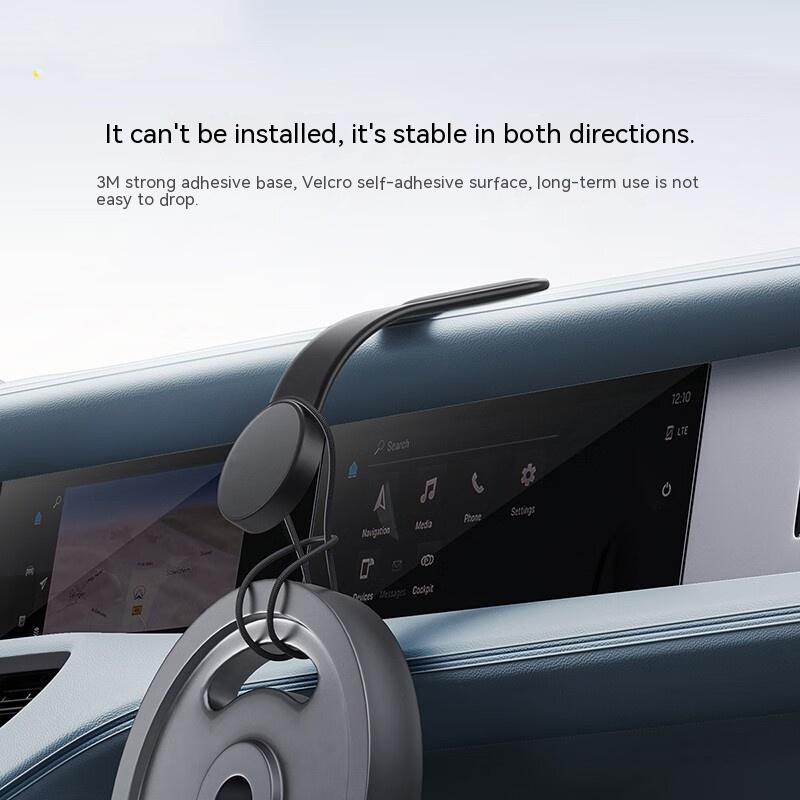 Magnetic Bendable Car Mobile Phone Holder Wireless Charger Phone Holder 15W Car Dash Mount Compatible With Phone Au+hentic Sport Spot