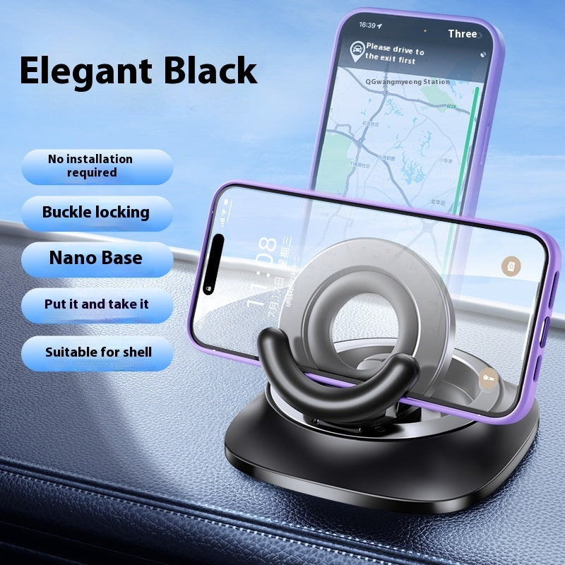 Magnetic Phone Holder With Vacuum Suction Foldable Adjustable Car Mount Magnetic Bracket Suction Nonslip For Busy Commuters Au+hentic Sport Spot