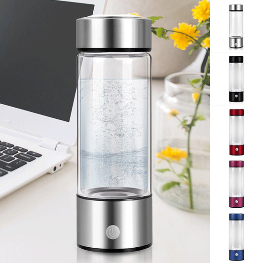 Hydrogen Water Bottles Electric Hydrogen Rich Water Generator Bottle New Technology Rechargeable Portable Antioxidant Au+hentic Sport Spot