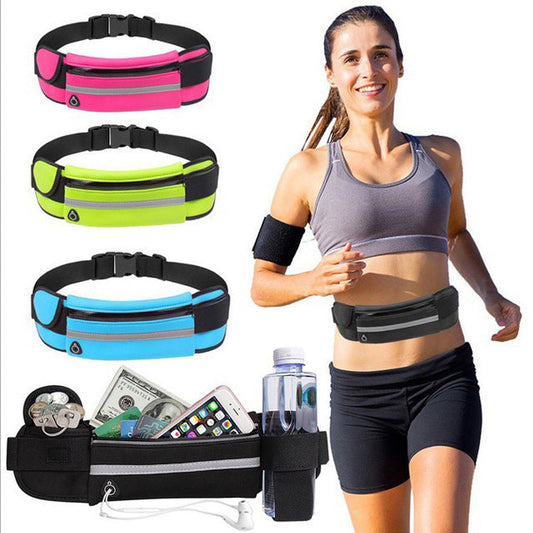 Fitness Waist Bag With Pocket Slim Running Jogging Belt Fanny Pack Bag For Hiking Cycling Workout Sports Gym Au+hentic Sport Spot