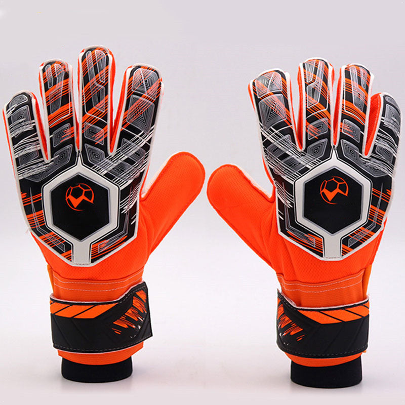 Soccer Goalkeeper Gloves Professional Full Latex Tape Au+hentic Sport Spot
