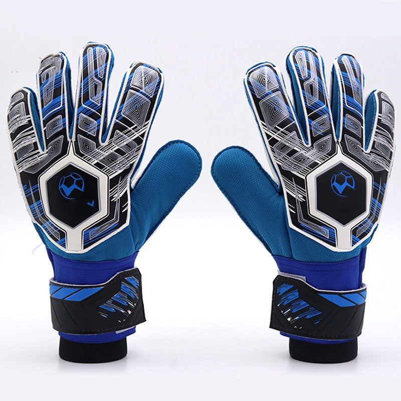 Soccer Goalkeeper Gloves Professional Full Latex Tape Au+hentic Sport Spot