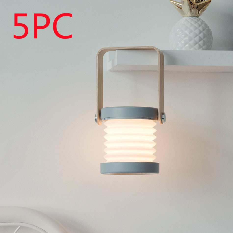 Foldable Touch Dimmable Reading LED Night Light Portable Lantern Lamp USB Rechargeable For Home Decor Au+hentic Sport Spot