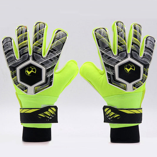 Soccer Goalkeeper Gloves Professional Full Latex Tape Au+hentic Sport Spot