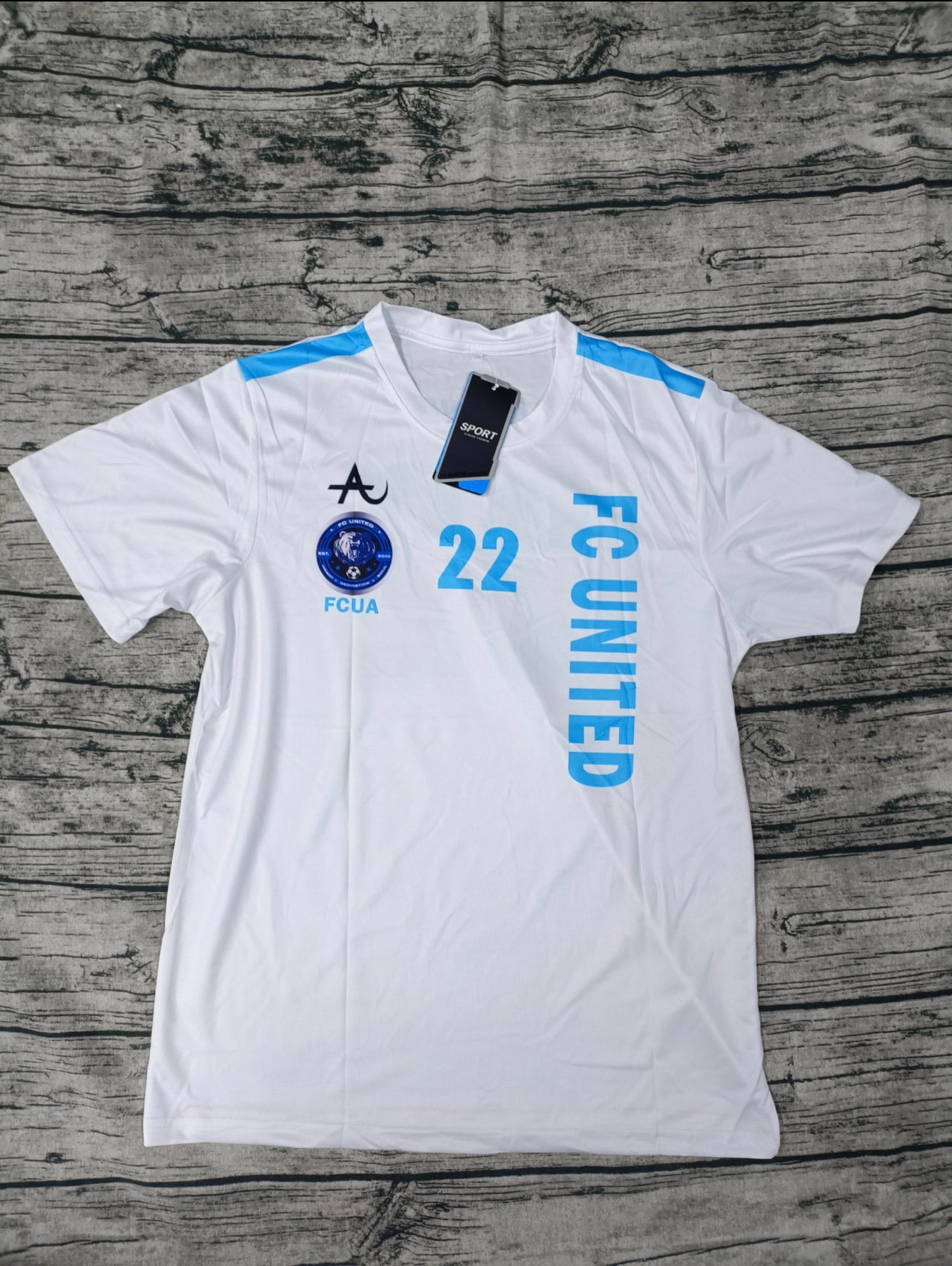 FC United Soccer Jersey (White) FCUA