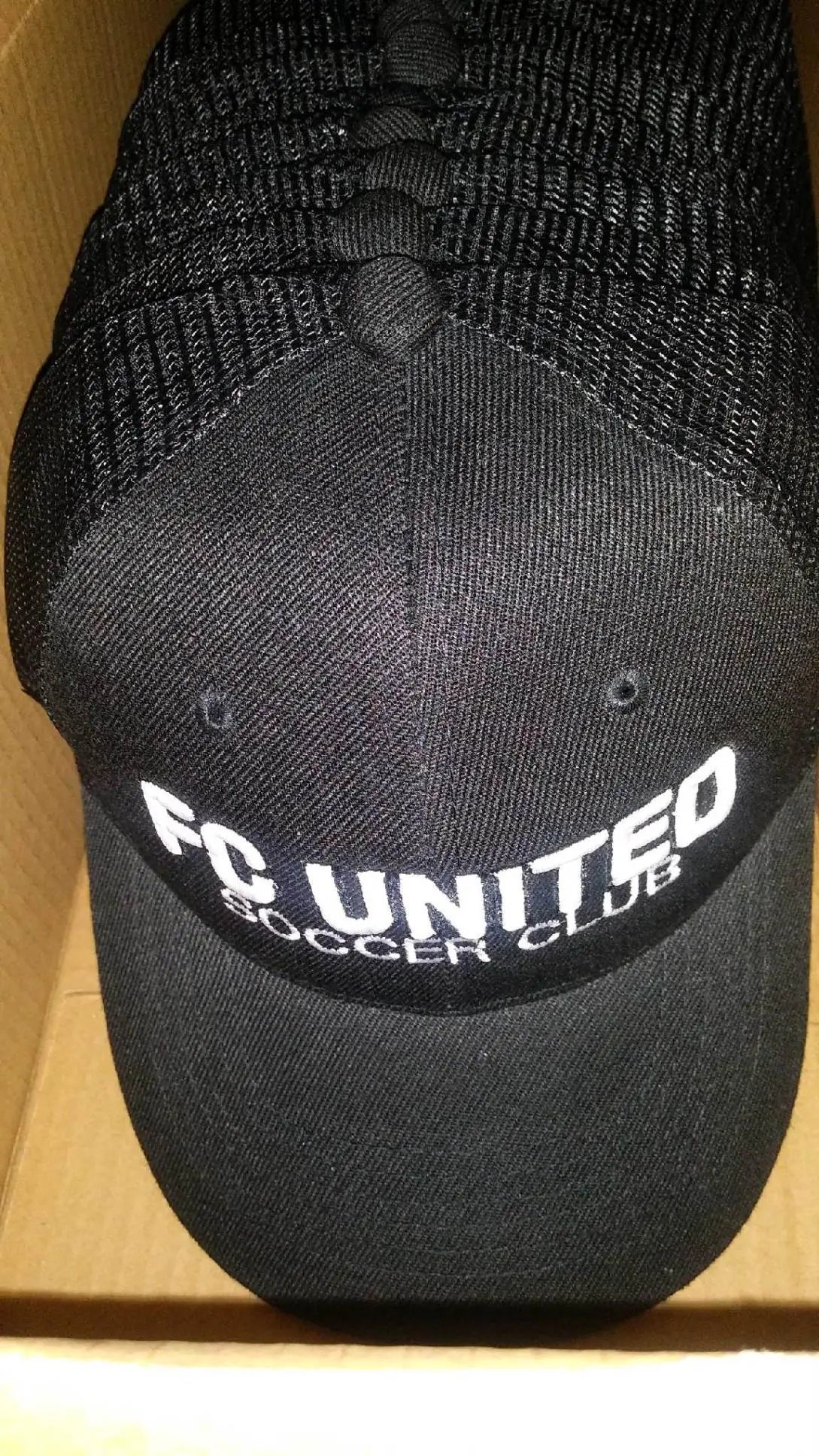 FC United Soccer Hats FCUA