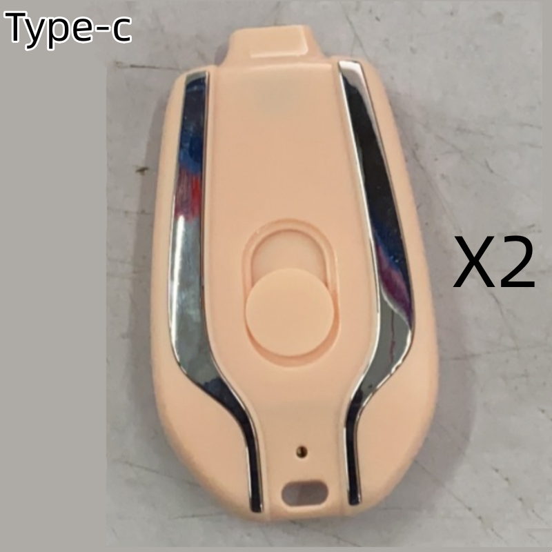 UltraCharge 1500mAh Mini Power Pod: Type-C Fast Charging Keychain Backup Power Bank Au+hentic Sport Spot