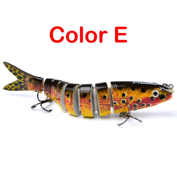 Fishing Lure Multi Jointed Sections or Trout, Bass, and more, Swim Baits, Fishing Lure Baits Au+hentic Sport Spot