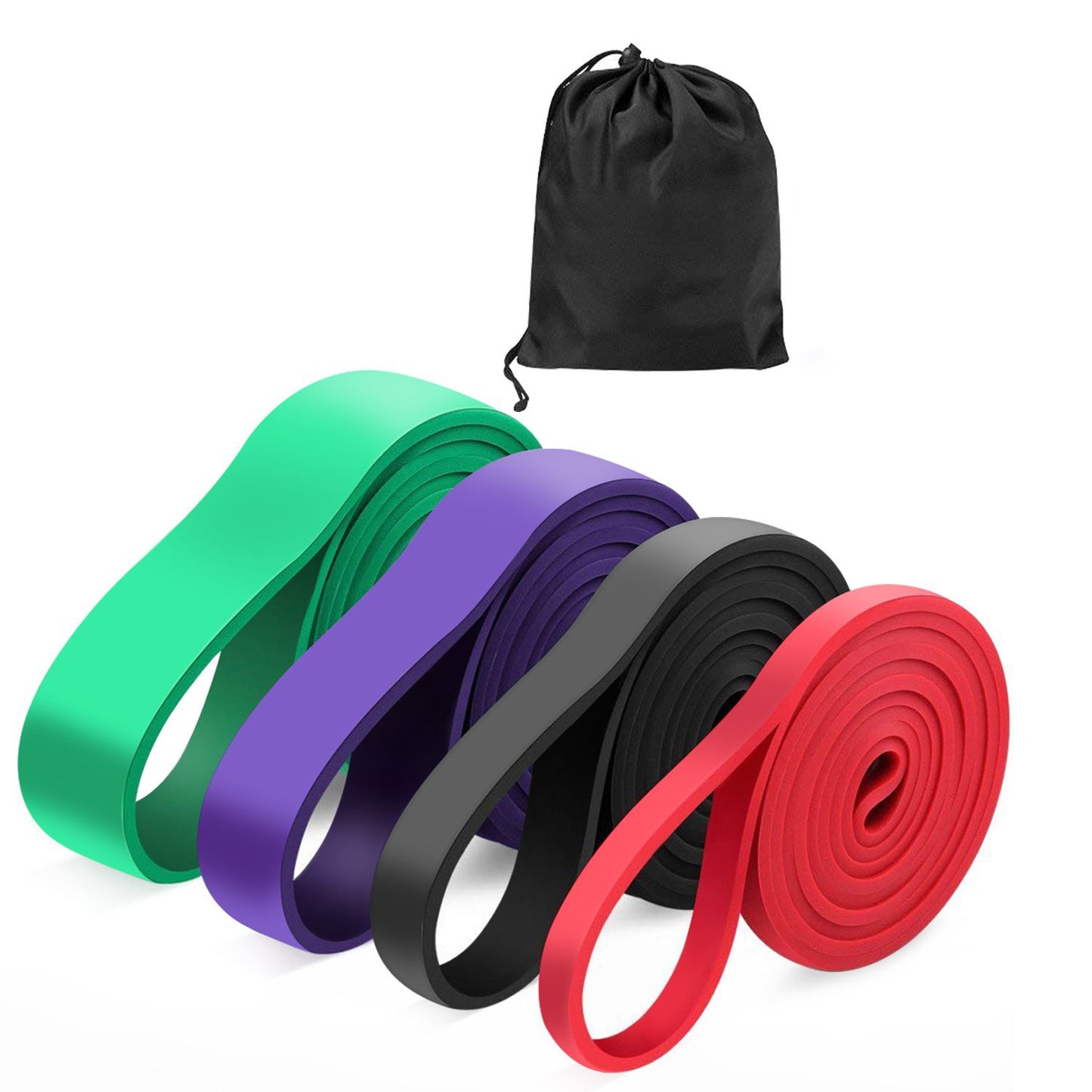 Resistance Band Set Stretch resistance band, flexibility band, and resistance band set for pull-ups Strengthening Bands for Home Gym, Home Workouts, Physical Therapy Workouts and Exrecises, and Resistance Training Exercise using tension bands for fitness Au+hentic Sport Spot