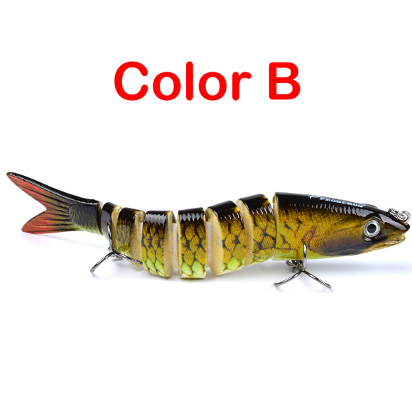 Fishing Lure Multi Jointed Sections or Trout, Bass, and more, Swim Baits, Fishing Lure Baits Au+hentic Sport Spot