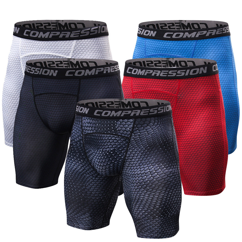 Breathable Compression Shorts Men's Fitness Compression Shorts for Sports Au+hentic Sport Spot