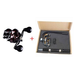 Fishing Real Baitcasting Reel 18+1 Ball Bearing for Baitcasting Reels Baitcasting High Speed Fishing Reels Right-left handed baitcasting reels with a 7.1:1 gear ratio with a 22LB star drag Magnetic Brake baitcasting reel with 10 magnetic Brakes Au+hentic Sport Spot