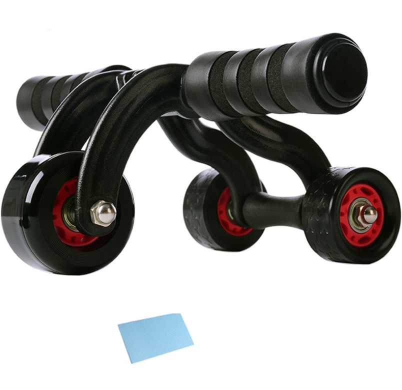 3 Wheel Ab roller exercises for the home gym Abdomen Wheel Roller for Home Gym with Three Wheels Abs exercises that build and develop the abdominal muscles. Au+hentic Sport Spot