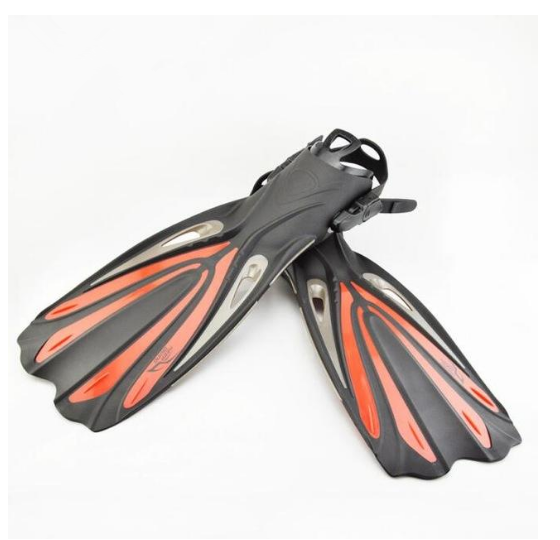 Diving Flippers Open Heel Fins for Diving Diving Scuba Diving Long Swimming Fins Professional Adult Flexible Comfort Snorkeling Swim Flippers Swimming Fins Au+hentic Sport Spot