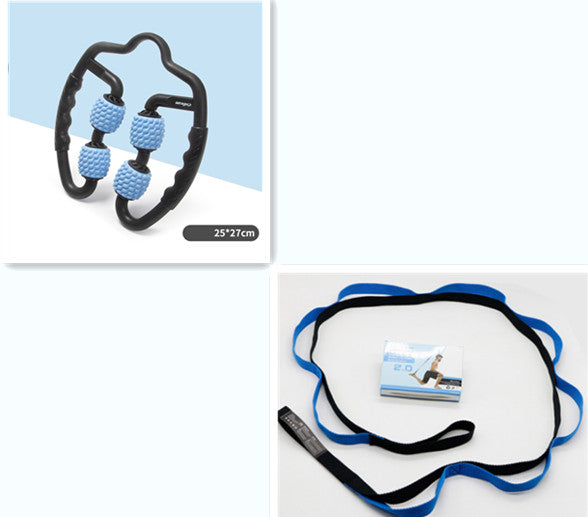 4 Point Muscle Roller, Muscle Massager Trigger Point Muscle Roller for Calves, Leg, Arms, Relieving Tension, relaxation, for athletes, for stiffness, Stiffness and Tight muscle Relaxer 360° Trigger Point, Deep Muscle Massage Au+hentic Sport Spot