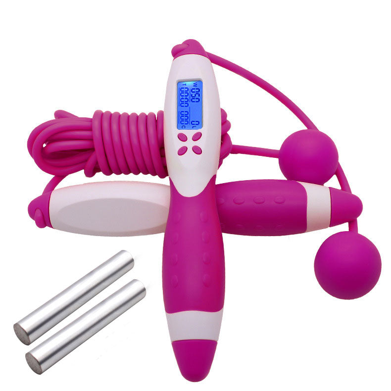 Cordless Jump Rope Jump rope with a wireless cordless count Digital Weight, Jump Rope Calories Jump Rope Timer for Indoor and Outdoor Exercise with Counter Flexible Skipping Rope Exercise Au+hentic Sport Spot