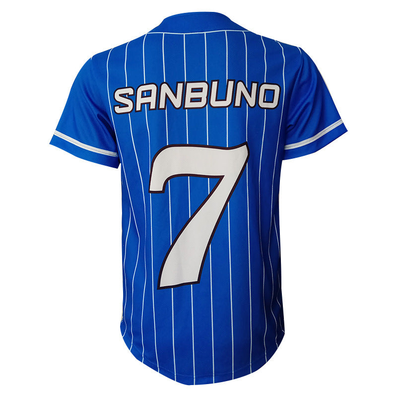 Print LOGO printing team uniform outdoor softball uniform short sleeve Au+hentic Sport Spot