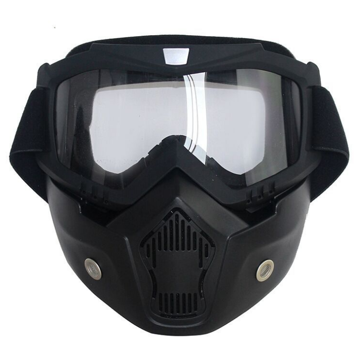 Motorcycle Goggles Mask motorcycle goggles, detachable for use with motocross helmet goggles, and tactical airsoft goggles Au+hentic Sport Spot