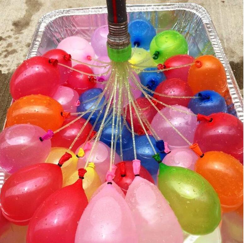 Water Balloons 111pcs, 111 Pieces of Water Balloons Quickly Fill Up With Water Inflatable Balls for Party Decoration Au+hentic Sport Spot