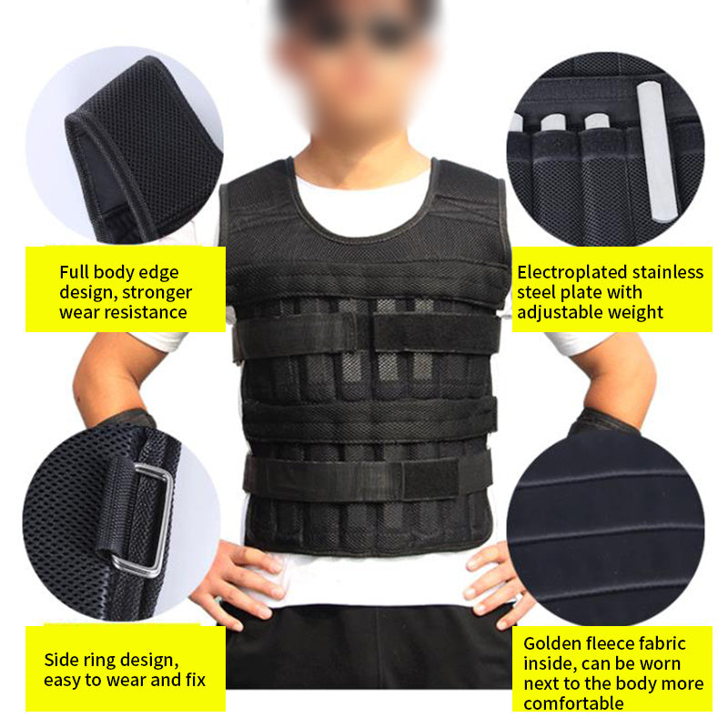 Weighted Adjustable Vest Workout Adjustable Weighted Vest Au+hentic Sport Spot