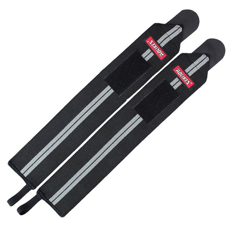 18" Men & Women, thumb loops Power Wrist Wraps for Weightlifting, Powerlifting, and Muscle Strengthening Expert Wrist Wrap with Thumbs (Pair) for Resistance Training, Powerlifting, Muscle Strengthening, Bodybuilding, Fitness, and Weight Training. Au+hentic Sport Spot