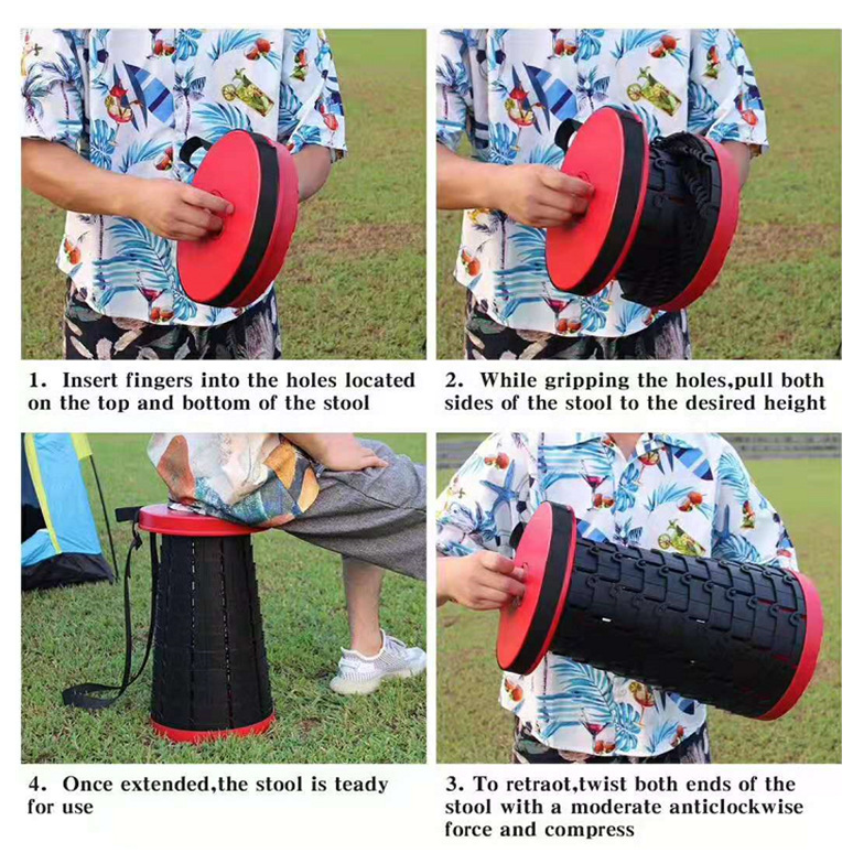 Outdoor Portable Stool Foldable Multifunctional Stool Au+hentic Sport Spot