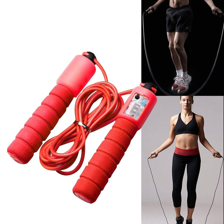 Jump Rope Digital Handle Exercise Skipping Rope for Gym Work, Jumping Rope for Home Gym Workouts Working Out Toning Weight Loss Au+hentic Sport Spot