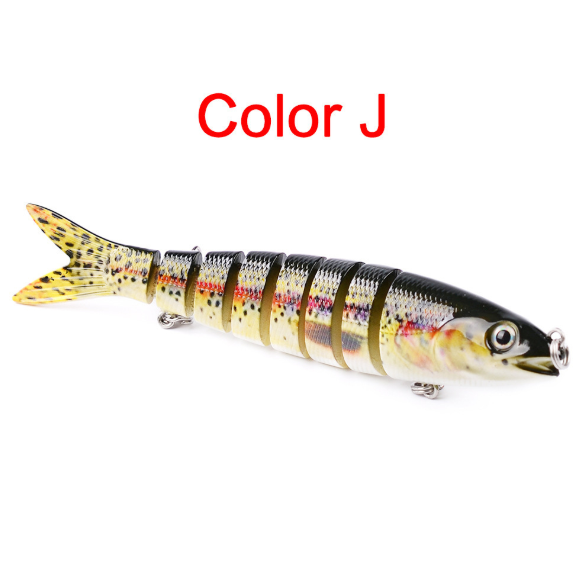 Fishing Lure Multi Jointed Sections or Trout, Bass, and more, Swim Baits, Fishing Lure Baits Au+hentic Sport Spot