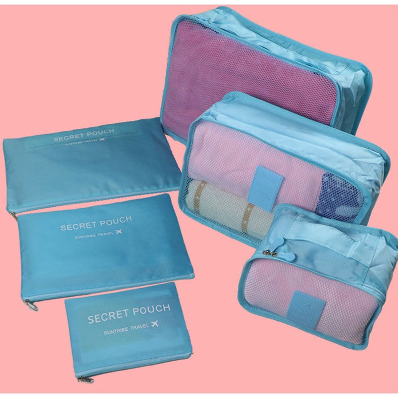 Travel Luggage Packing Cubes Organizing Packing cubes for Travel 6pc Au+hentic Sport Spot