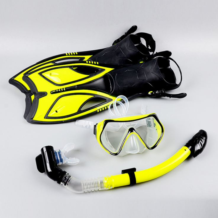 Snorkeling equipment Full Dry Snorkel Silicone Goggles Au+hentic Sport Spot