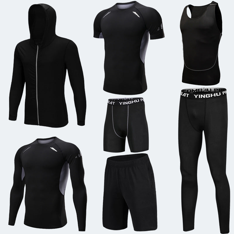 7 Pc Gymwear Sportswear Compression Sportswear Fitness Workout Sportswear Au+hentic Sport Spot