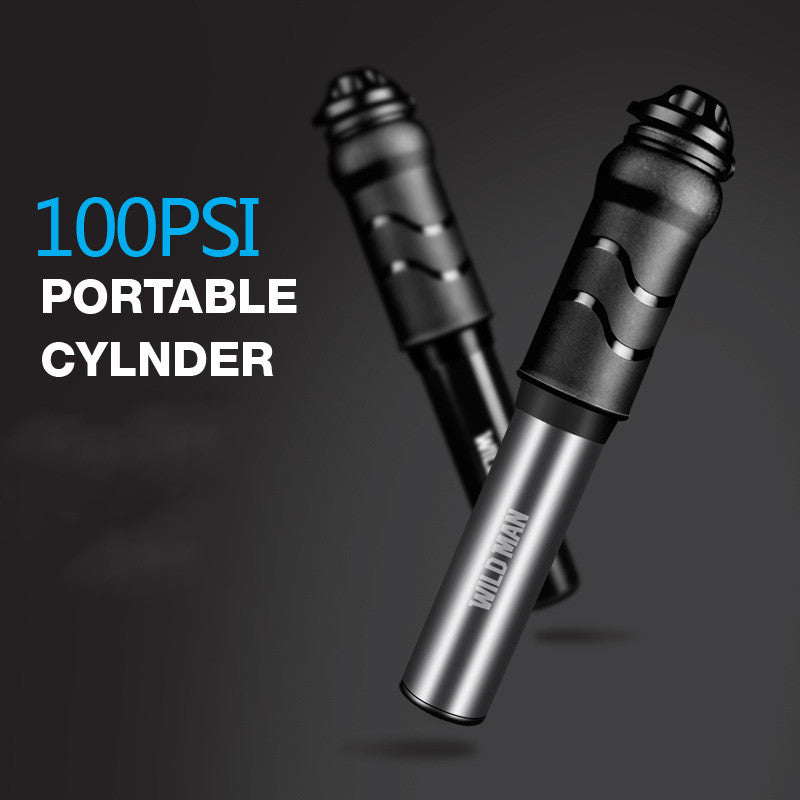 PeakPump: Portable High-Pressure Bicycle Pump for Mountain and Road Bikes, with Universal US Law Mouth and Mini Basketball Pump Capability Au+hentic Sport Spot