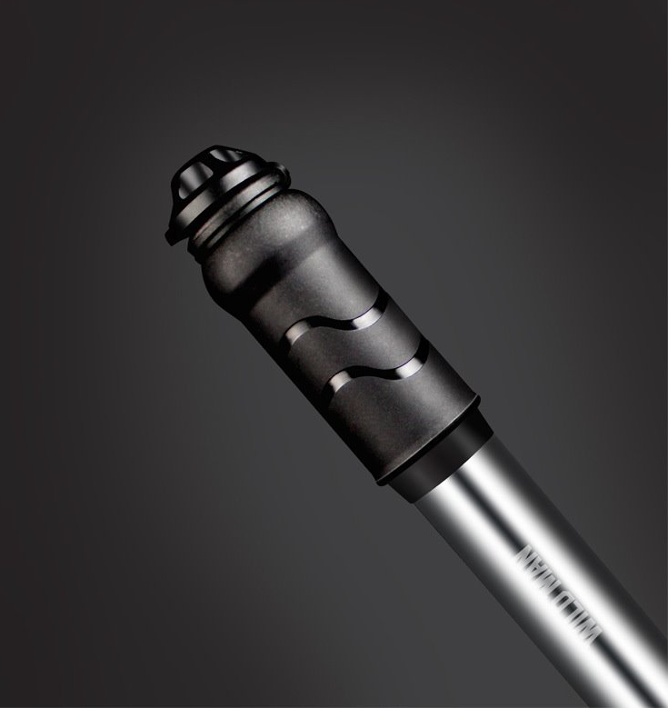 PeakPump: Portable High-Pressure Bicycle Pump for Mountain and Road Bikes, with Universal US Law Mouth and Mini Basketball Pump Capability Au+hentic Sport Spot