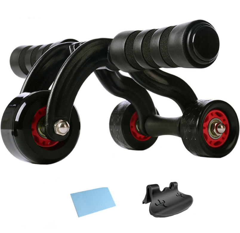 3 Wheel Ab roller exercises for the home gym Abdomen Wheel Roller for Home Gym with Three Wheels Abs exercises that build and develop the abdominal muscles. Au+hentic Sport Spot