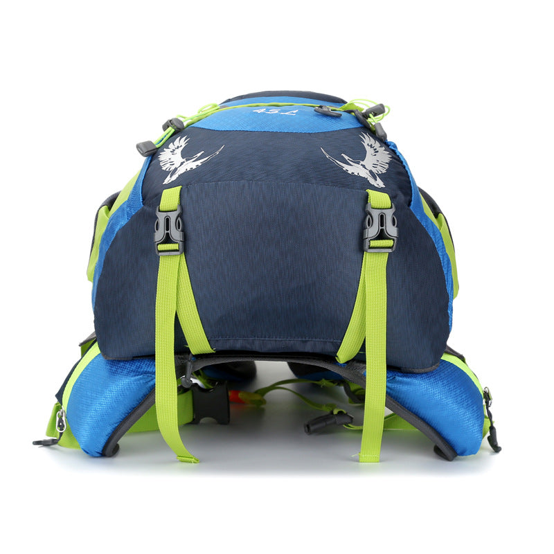 Hiking Backpack Climbing Backpack External Climbing Steel Frame, Knapsack Support Made of Steel Plate, Shoulder Bag System Au+hentic Sport Spot
