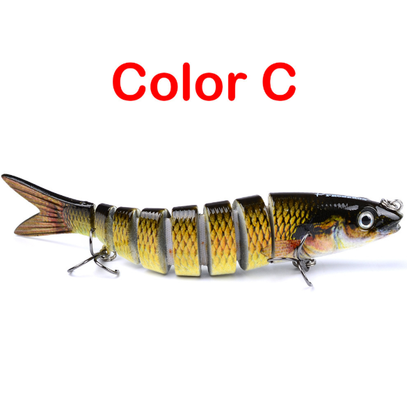 Fishing Lure Multi Jointed Sections or Trout, Bass, and more, Swim Baits, Fishing Lure Baits Au+hentic Sport Spot