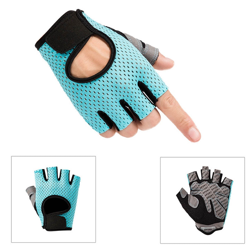FlexGrip Pro: Fingerless Gloves for Powerlifting and Gym Workouts, Ideal for Both Men and Women Workout Gloves, Curved Open Back, for Powerlifting, Gym, Half finger gloves sports fitness gloves outdoor riding non-slip wear gloves Au+hentic Sport Spot
