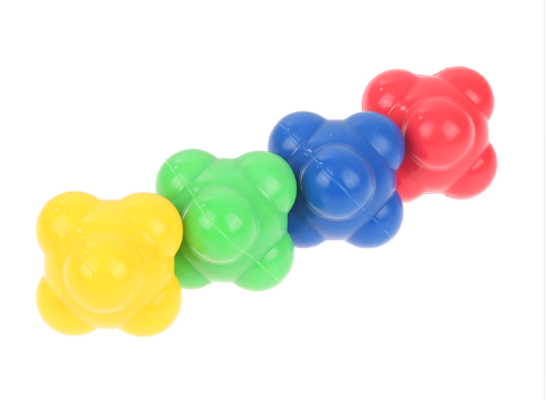 Hexagonal Silicone Agility Ball Reaction Agility Ball Reaction Exercise Training Au+hentic Sport Spot