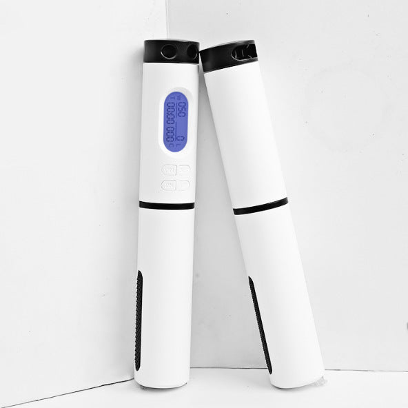 Multipurpose Speed Skipping Rope with Calorie Counter and Digital Counting that Can Be Adjusted Jump Rope for Fitness, Crossfit, Training, Boxing, MMA, Gym Strength and conditioning with Ball Bearings and Alarm Smart Jump Rope counter for Weight Loss Au+hentic Sport Spot