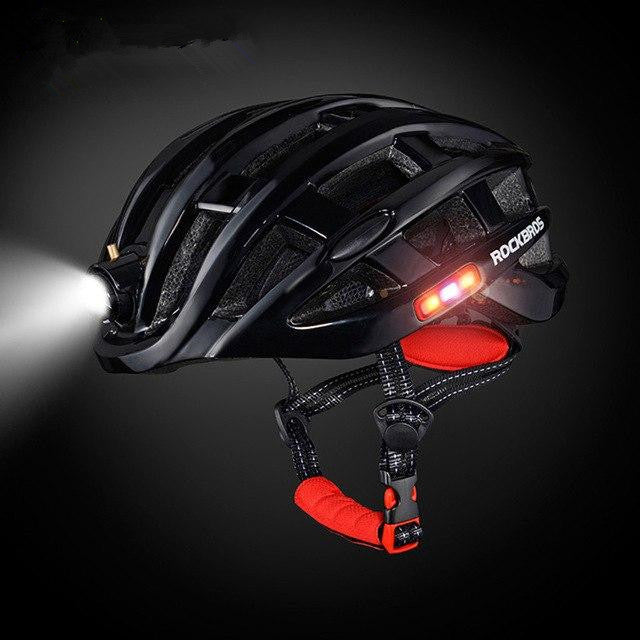 Light Cycling Helmet USB Rechargeable Bike Ultralight Helmet Intergrally-Molded Mountain Road Bicycle Mtb Helmet Au+hentic Sport Spot