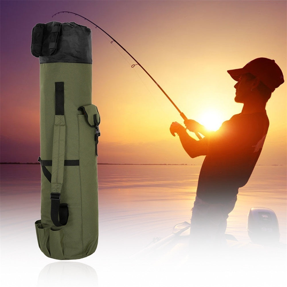 Fishing Rod Storage Bag Portable Reel Bag Fisherman's bag Portable fishing rod Travel Carry Cases Pole Storage Bag Gear for Waterproof Fishing Au+hentic Sport Spot
