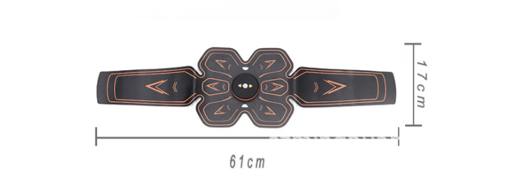 Ab Muscle Toner, Abdominal Stimulator, Toning Agent Exercise Equipment EMS, Abs Stimulator, Abdominal Belt Stimulator, Abdominal Toner Device for Muscles Device is Portable On the Go Fitness Sticker That Stimulates Muscle Au+hentic Sport Spot