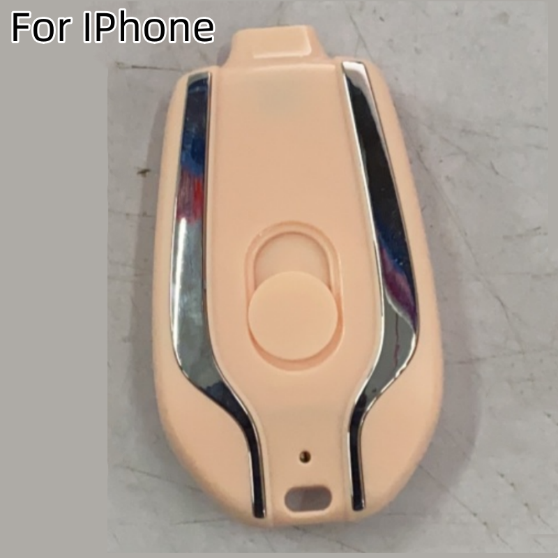 UltraCharge 1500mAh Mini Power Pod: Type-C Fast Charging Keychain Backup Power Bank Au+hentic Sport Spot