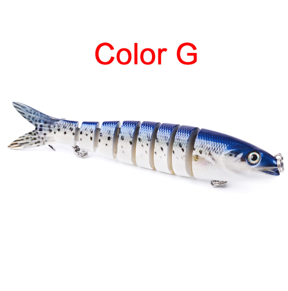 Fishing Lure Multi Jointed Sections or Trout, Bass, and more, Swim Baits, Fishing Lure Baits Au+hentic Sport Spot