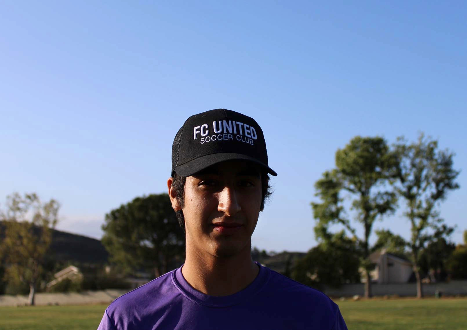 FC United Soccer Hats FCUA
