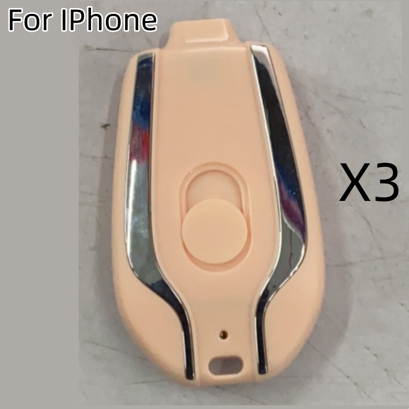 UltraCharge 1500mAh Mini Power Pod: Type-C Fast Charging Keychain Backup Power Bank Au+hentic Sport Spot