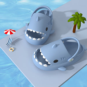 Shark Children's Slippers Rainbow Shoes Kids Toddler Baby Outdoor Cute Flat Heel Children Beach Sandals Au+hentic Sport Spot