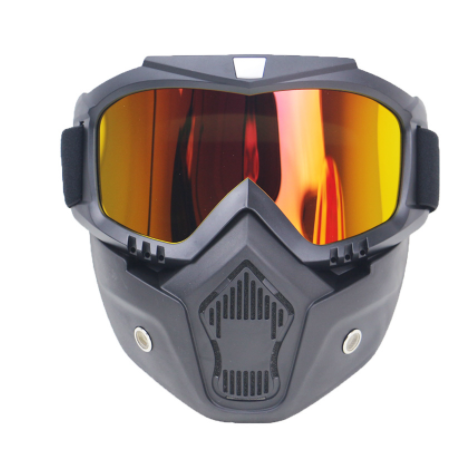 Motorcycle Goggles Mask motorcycle goggles, detachable for use with motocross helmet goggles, and tactical airsoft goggles Au+hentic Sport Spot